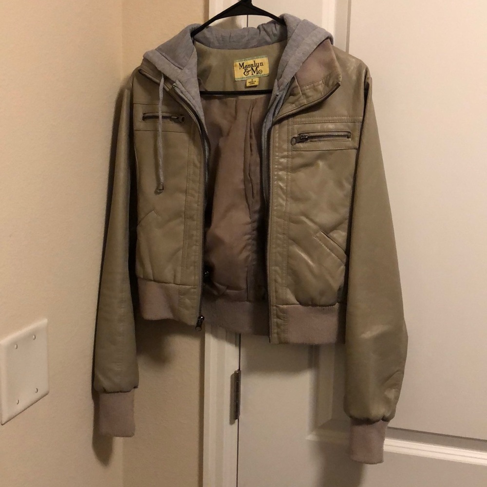 Leather jacket